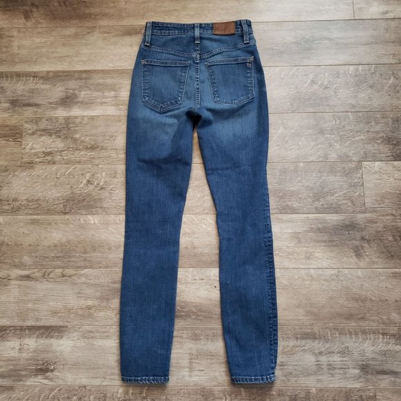 Madewell Jeans Women’s Curvy High Rise Skinny Blue 25 - Picture 3 of 11